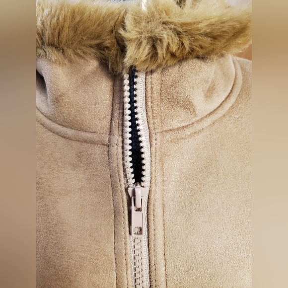 Northern Lifestyle Canada Faux Suede Brown Jacket - Picture 8 of 12